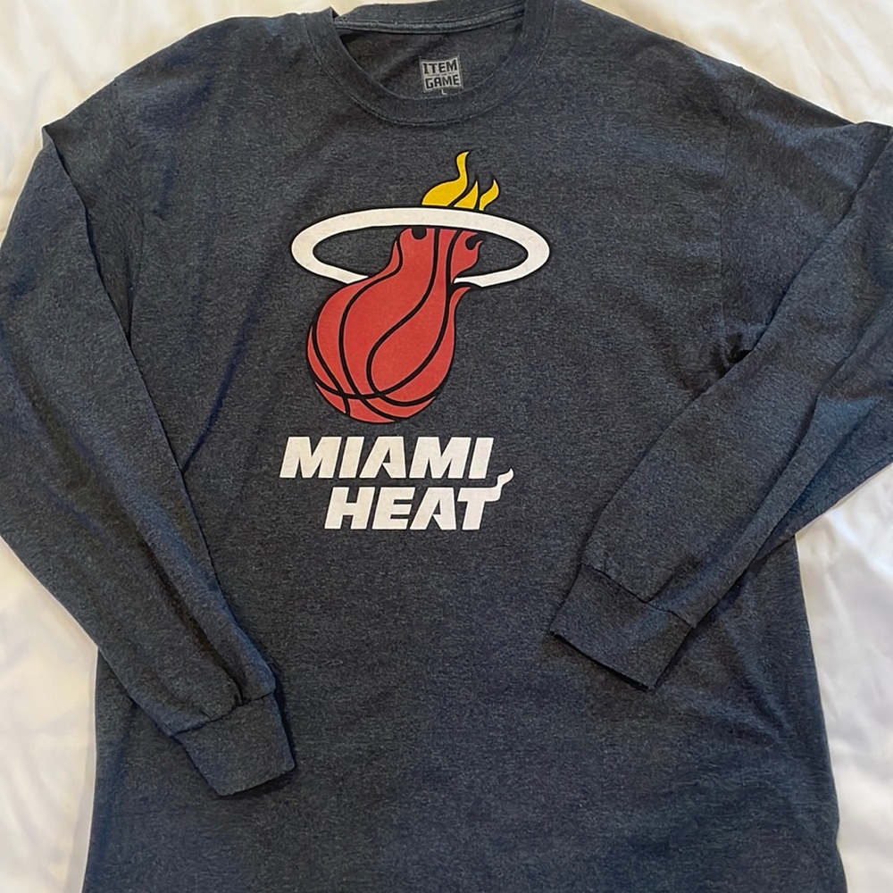 Miami Heat long sleeve shirt